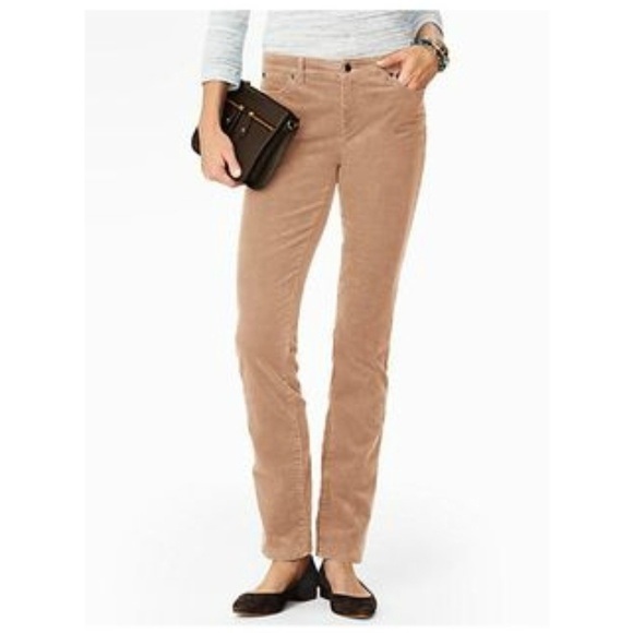 straight leg corduroy pants